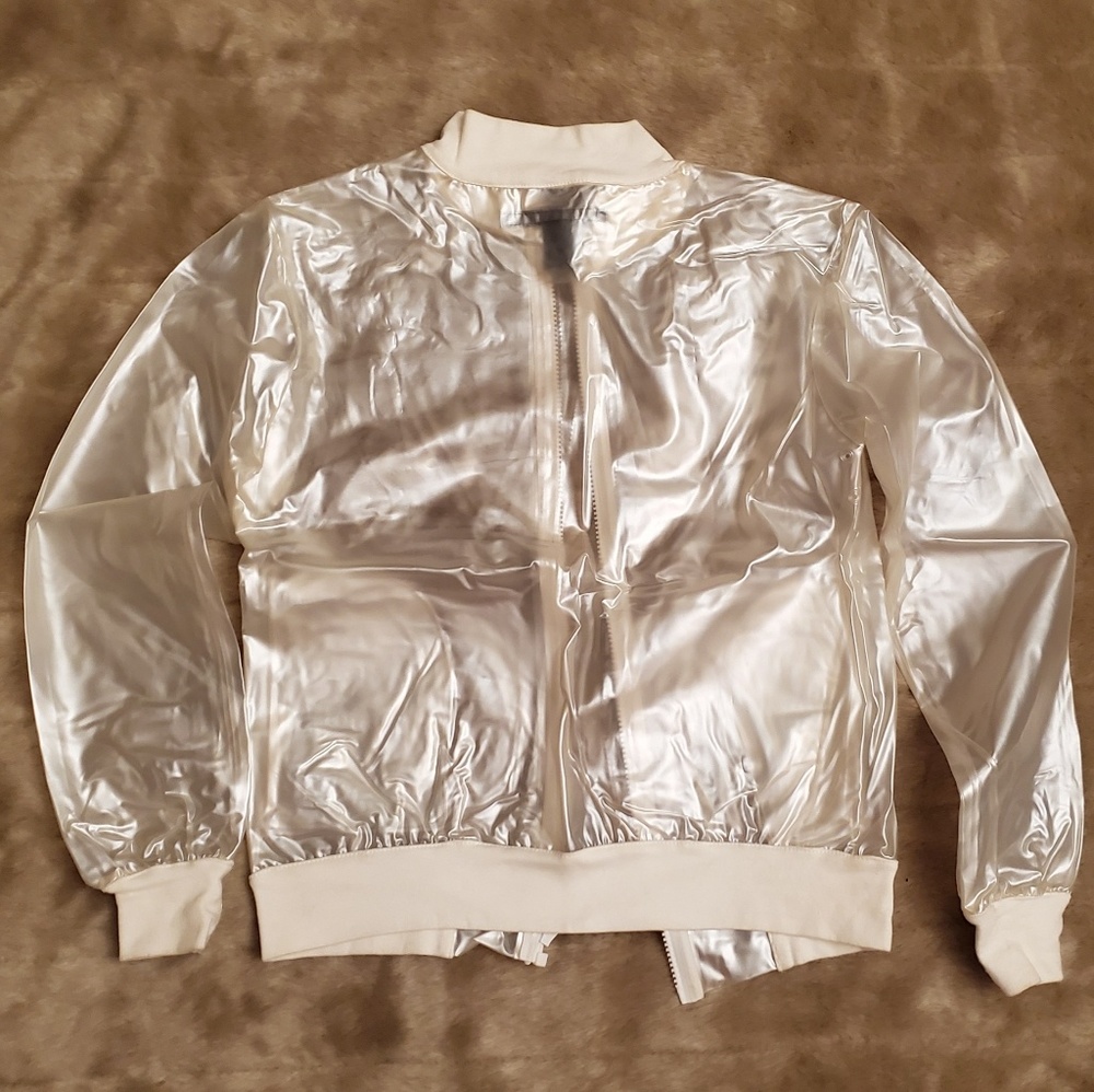 Marc Jacobs Clear Rain Jacket Fanny Pack Gem